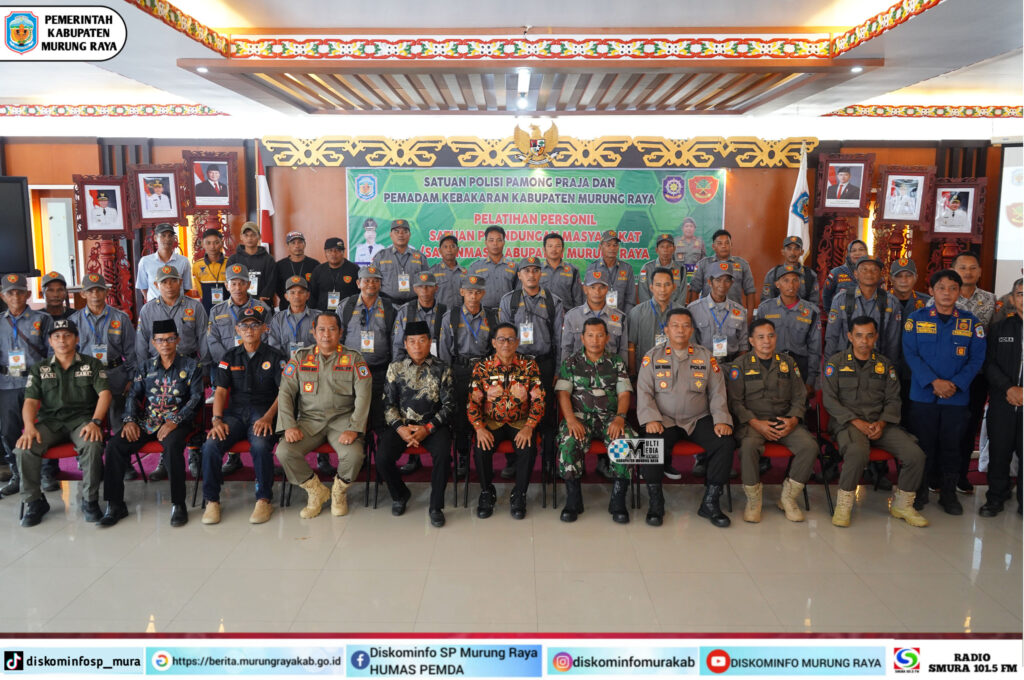 Bupati Heriyus Buka Pelatihan Personil Satlinmas