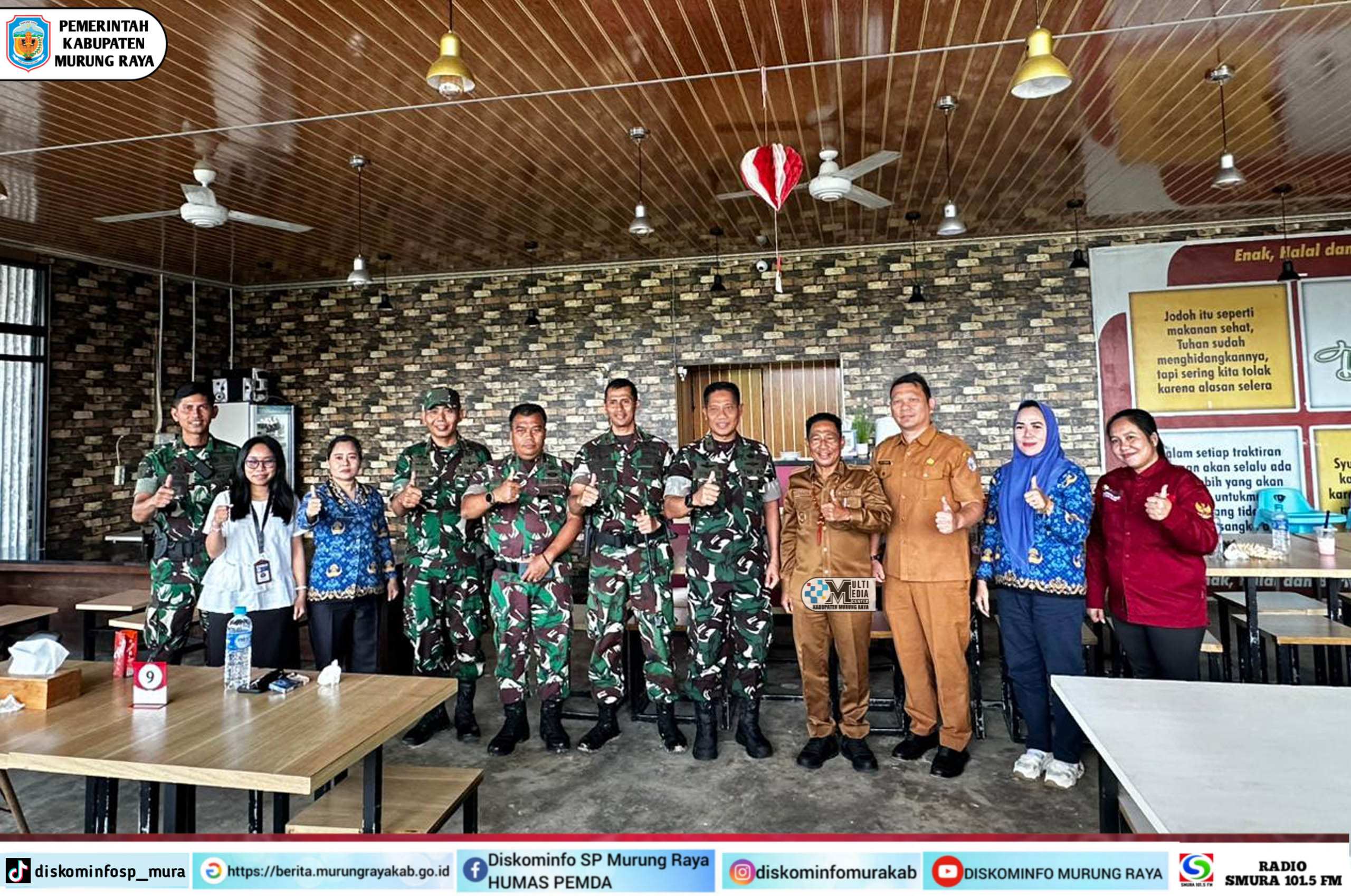 Irdam XXII/TB Brigjen TNI Triwahyu Mutaqin Akbar Tinjau Sejumlah Fasilitas TNI di Murung Raya