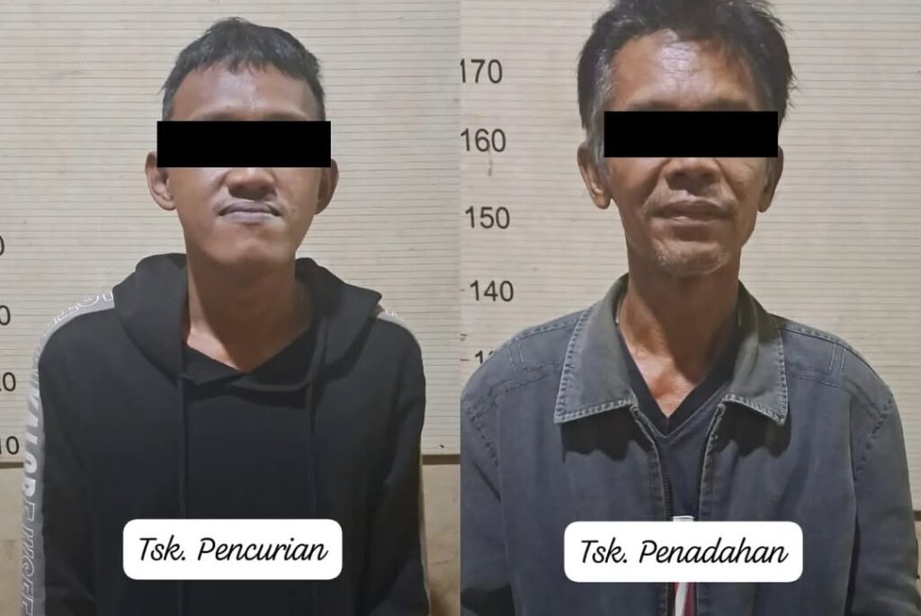 Motor Curian Dibongkar dan Dijual per Kg, Pelaku Diringkus Polsek Banjarmasin Barat