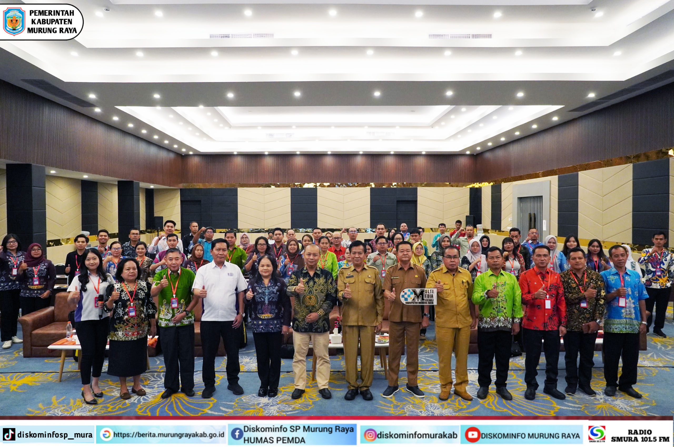 Pemkab Murung Raya Gelar Bimtek Penyelenggaraan Statistik Sektoral di Palangka Raya