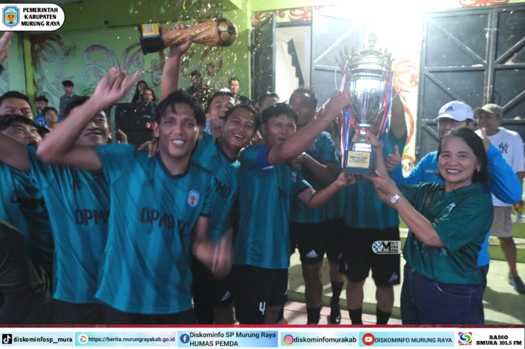 Penutupan Turnamen Sepak Bola Bupati CUP I