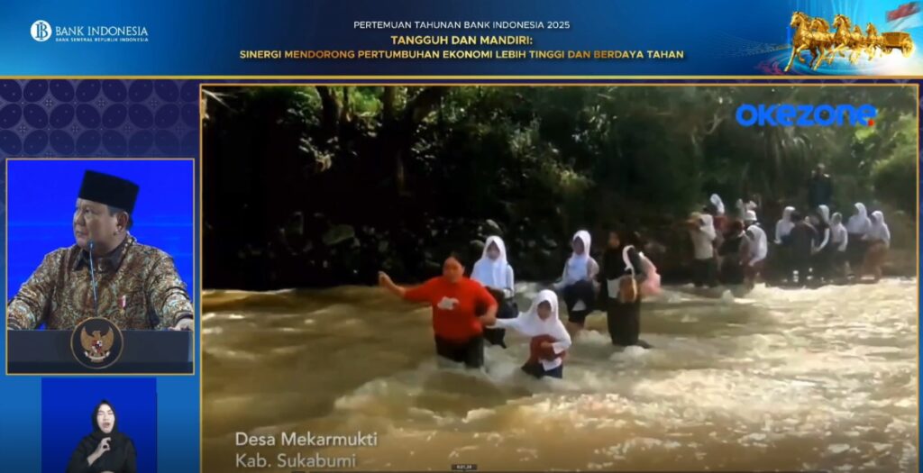 Prabowo Jelaskan Alasan Bentuk Satgas 300 Ribu Jembatan Sungai: Anak-Anak Tak Boleh Lagi Basah ke Sekolah!