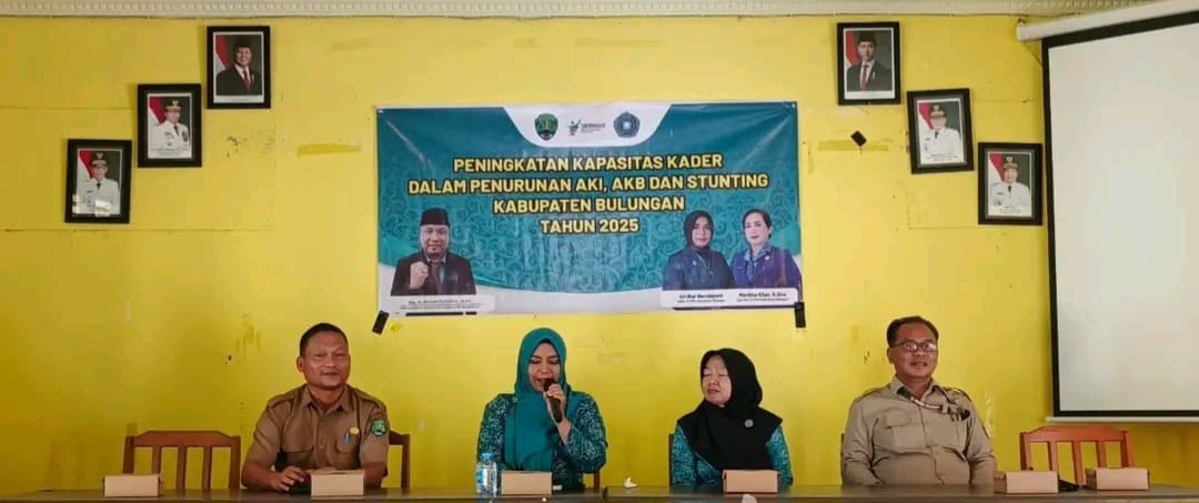 TP PKK Bulungan dan Dinas Kesehatan Gelar Pelatihan Kader Kesehatan di Desa Karang Agung