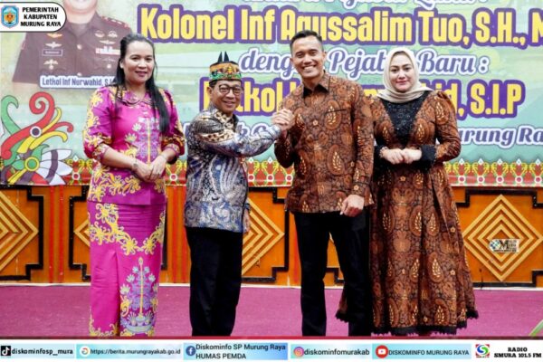 Bupati Heriyus Sampaikan Apresiasi Atas Dedikasi Dandim 1013/Mtw Yang Lama