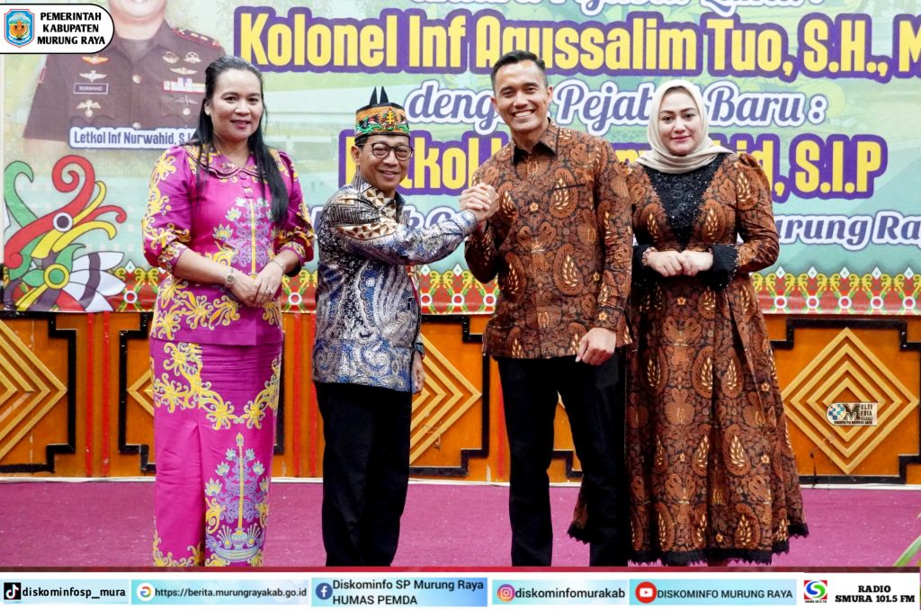 Bupati Heriyus Sampaikan Apresiasi Atas Dedikasi Dandim 1013/Mtw Yang Lama