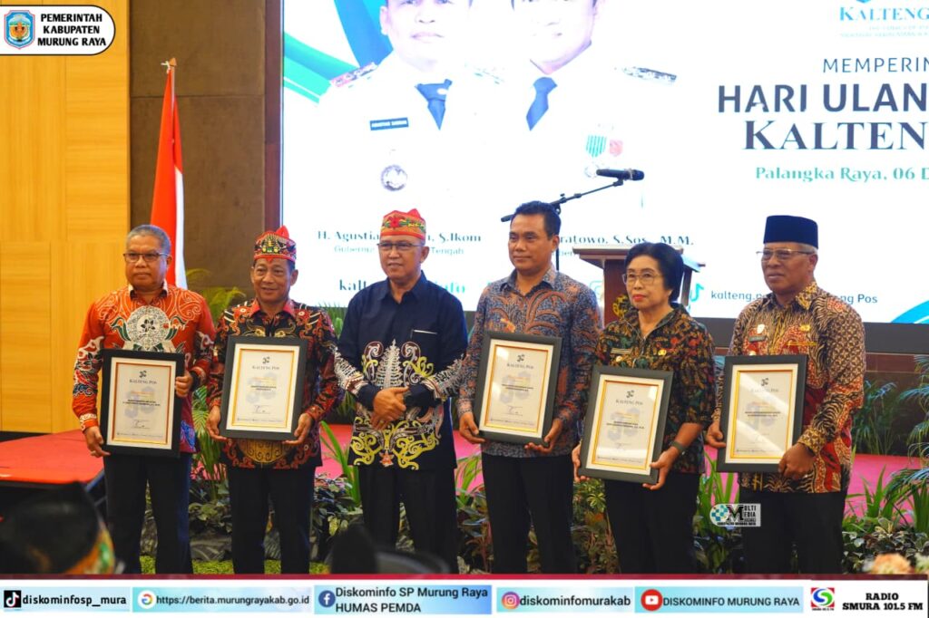Bupati Mura Hadiri HUT Kalteng Pos Ke-32