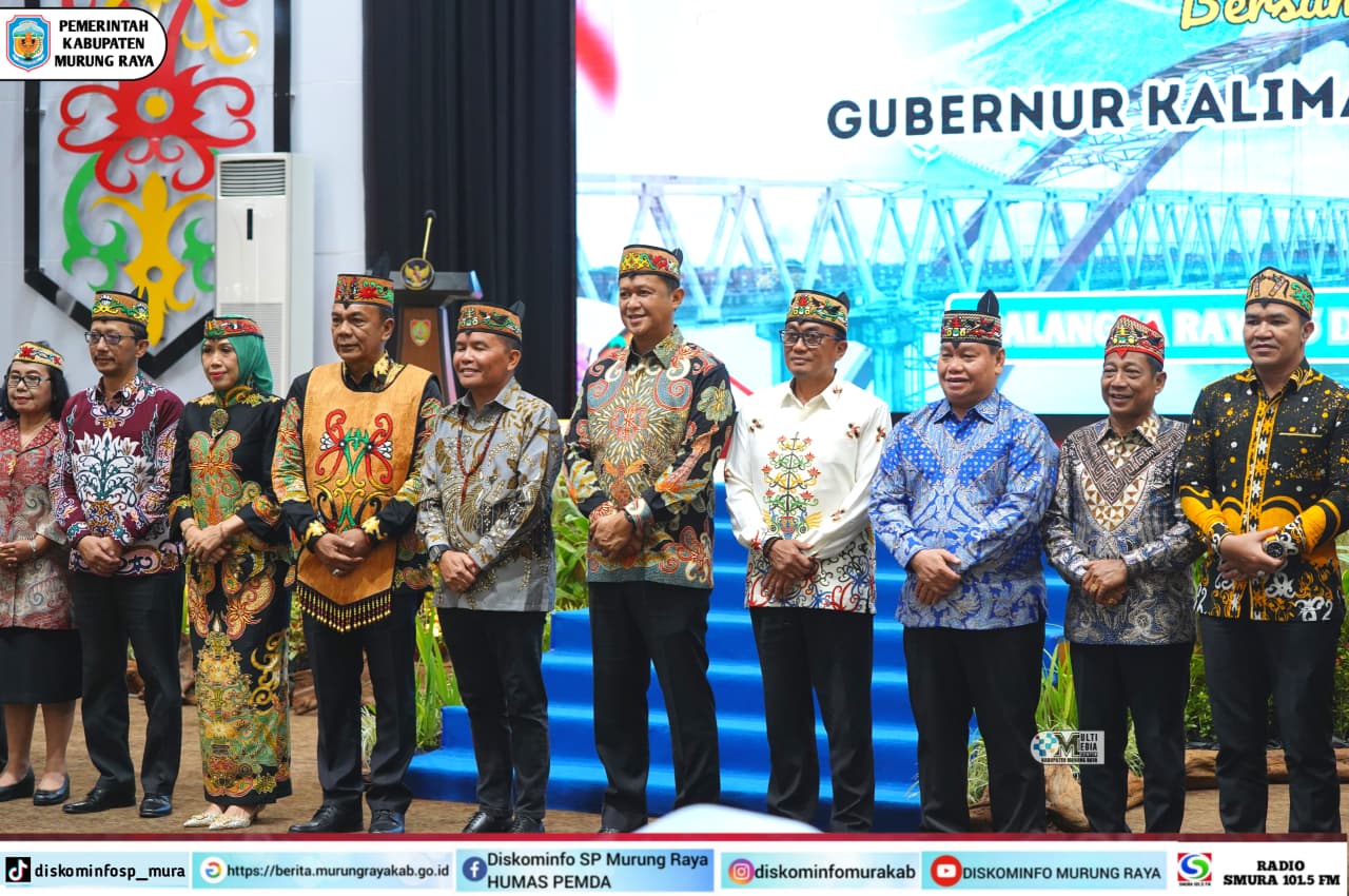 Bupati Mura Hadiri Pisah Sambut Kajati Kalteng