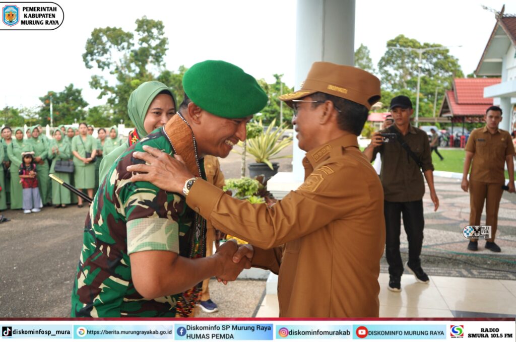 Bupati Mura Sambut Dandim 1013/Mtw Yang Baru