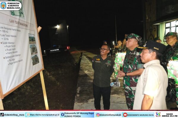 Bupati dan Pangdam XXII/TB Tinjau Bangunan Makodim 1012/Murung Raya