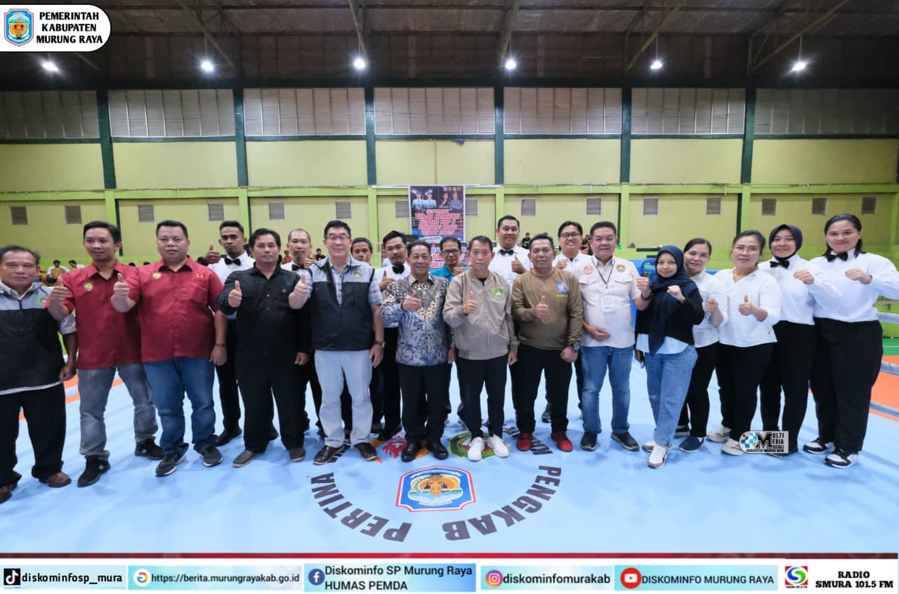 Heriyus Buka Kejuaraan Tinju Amatir Bupati Cup II Murung Raya 2025
