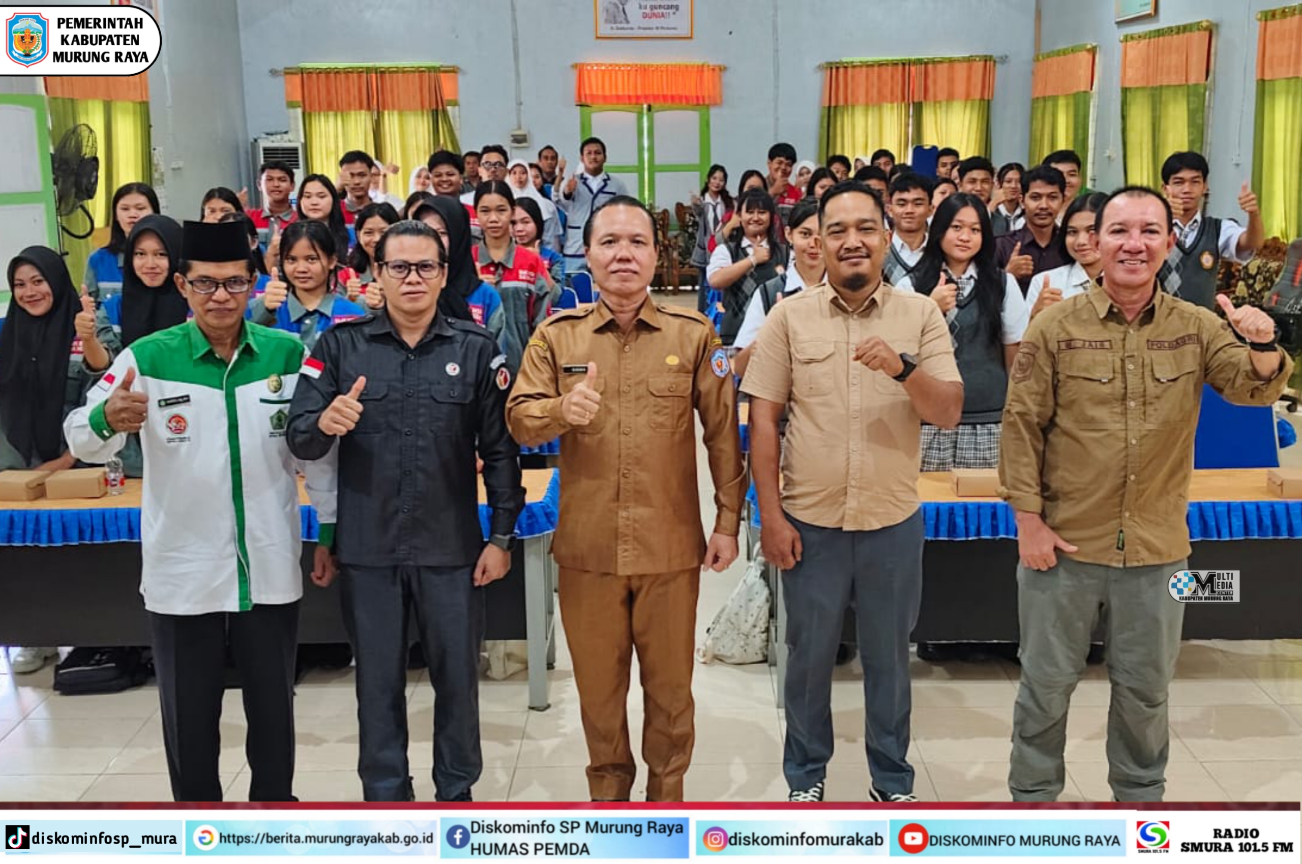 Kesebangpol Mura Gelar Sosialisasi Pendidikan Politik Bagi Pemilih Pemula
