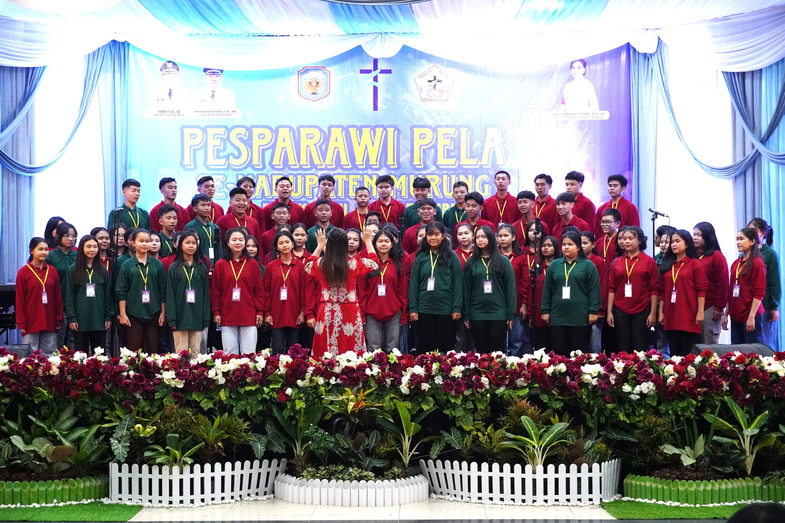 Pembukaan PESPARAWI Pelajar se-Kabupaten Murung Raya Tahun 2025