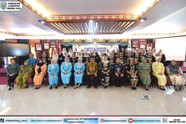 Pengukuhan Pengurus GOW Kabupaten Murung Raya Periode 2025-2030
