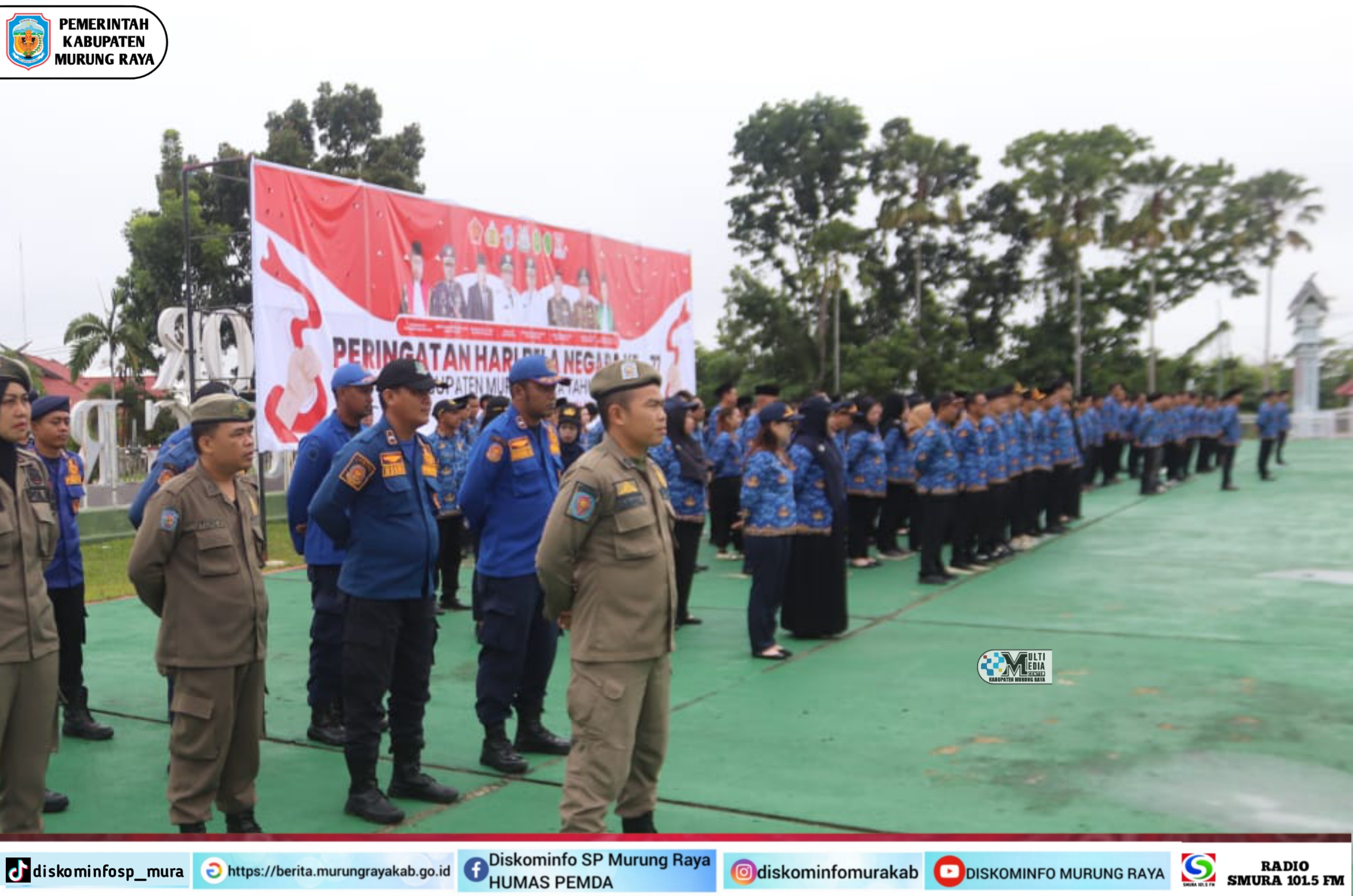Upacara Peringatan Hari Bela Negara Ke-77 Digelar di Kabupaten Murung Raya