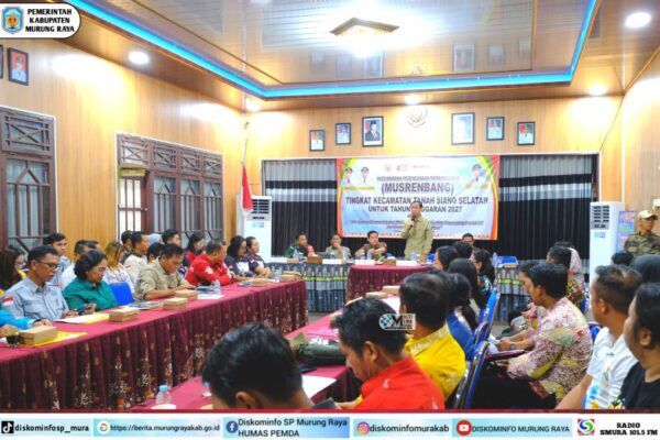 Musrenbang Tingkat Kecamatan Tanah Siang Selatan