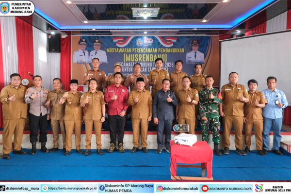 Pemkab Murung Raya Gelar Musrenbang Kecamatan Murung