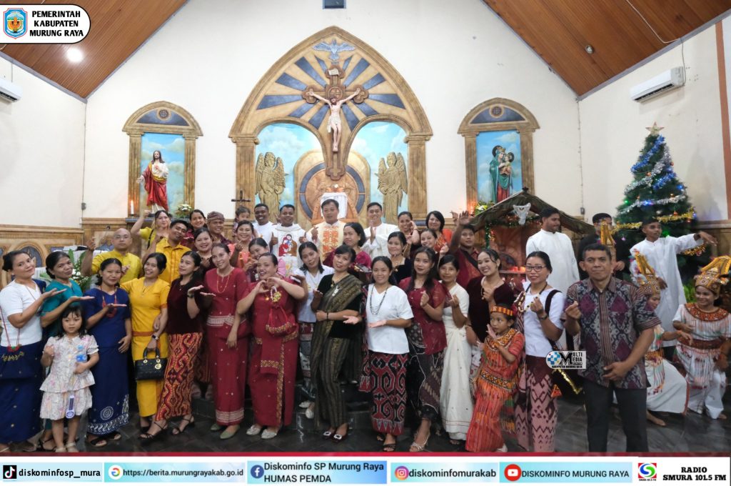 Perayaan Natal & Syukuran Tahun Baru IKAT Kabupaten Murung Raya