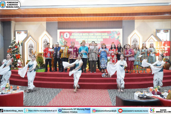 Perayaan Natal dan Tahun Baru DAD Kabupaten Murung Raya
