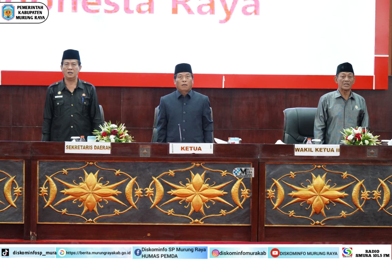 Pj Sekda Mura Hadiri Paripurna Perdana DPRD Mura Tahun 2026