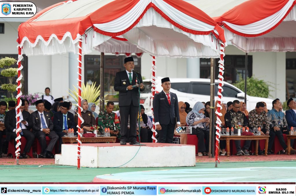 Upacara Peringatan HAB Ke-80 di Kabupaten Murung Raya