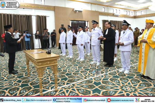 Bupati Lantik 9 Kepala Desa PAW, Tekankan Perkuat Pelayanan Masyarakat Dengan Sinergi