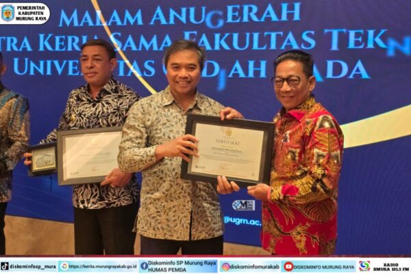 Bupati Mura Hadiri Malam Anugerah Kerja Sama UGM