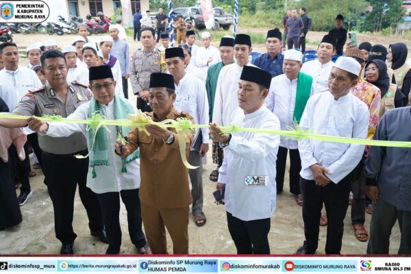 Bupati Mura Resmikan Rumah Singgah Yayasan RDA