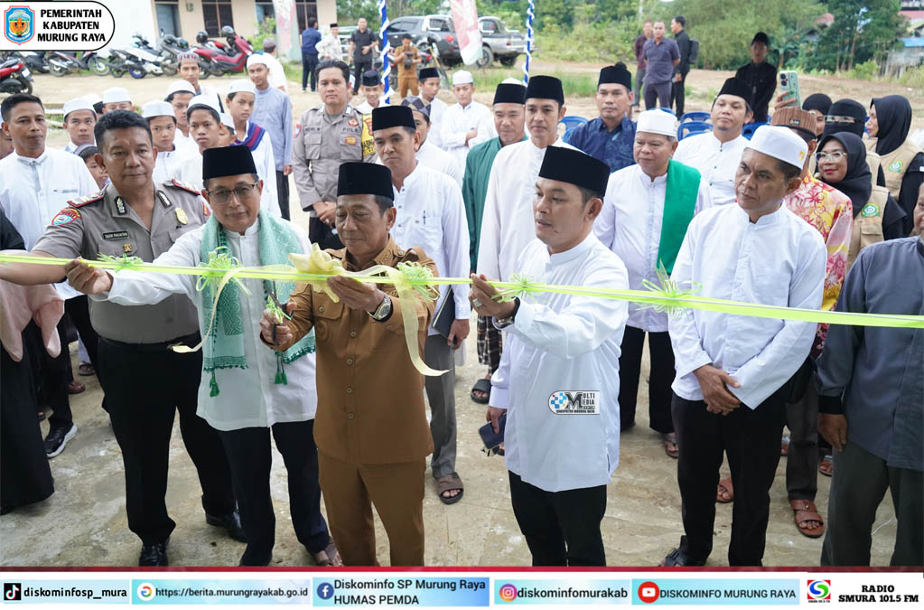 Bupati Mura Resmikan Rumah Singgah Yayasan RDA