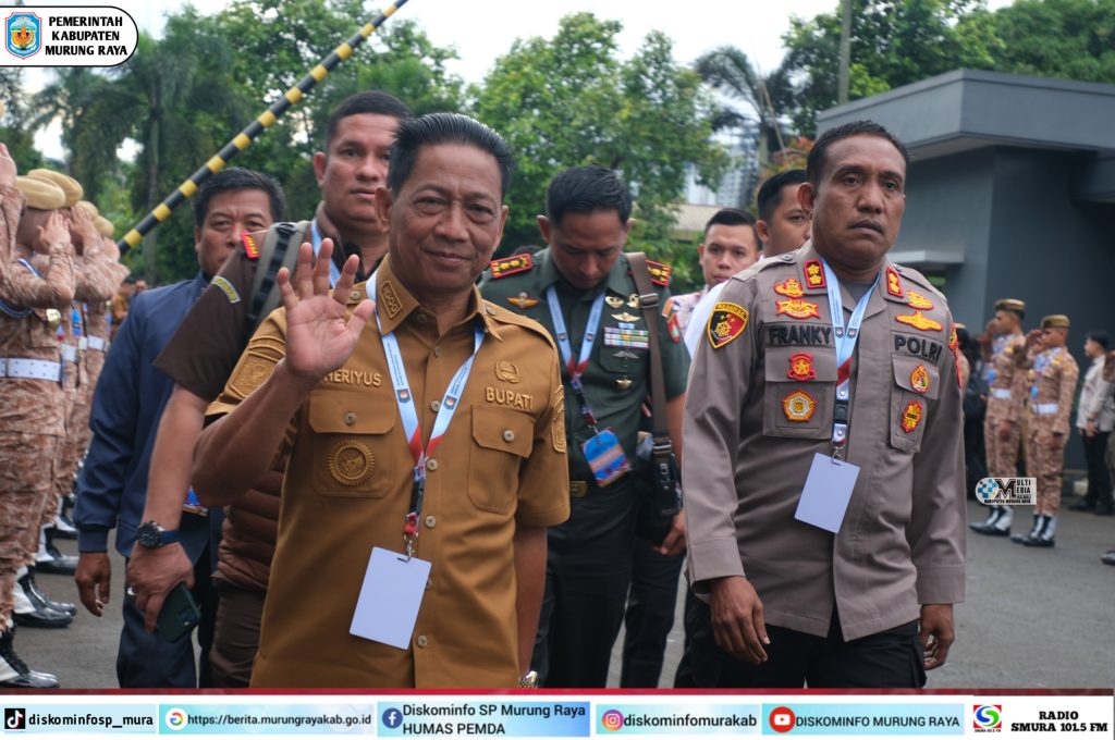 Bupati Mura dan Forkopimda Hadiri Rakornas di Sentul Bogor