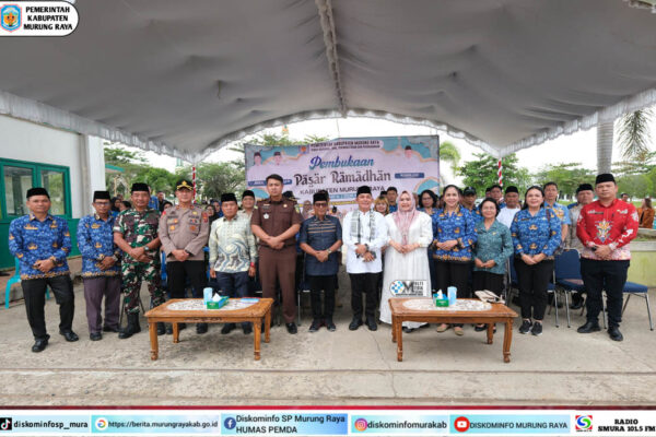 Bupati dan Wakil Bupati Mura Hadiri Pembukaan Pasar Ramadan 1447 H