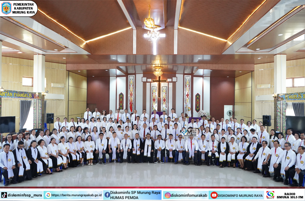 Bupati Heriyus Hadiri Pengukuhan Majelis Pertimbangan GKE Ekklesia