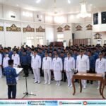 Bupati Heriyus Lantik 148 Pejabat Administrator, Pengawas dan Fungsional