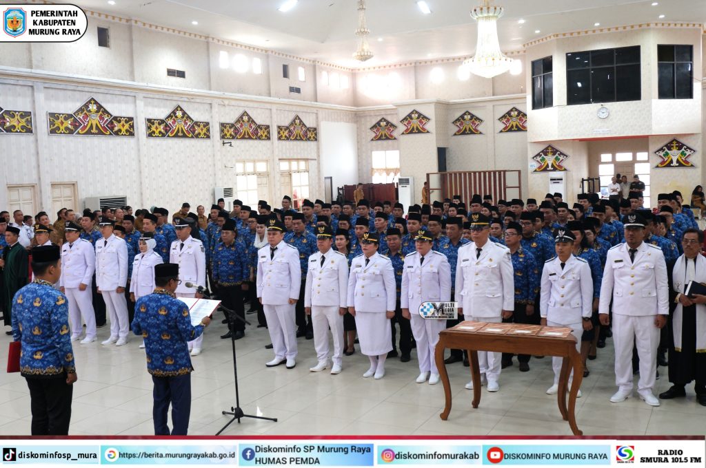 Bupati Heriyus Lantik 148 Pejabat Administrator, Pengawas dan Fungsional