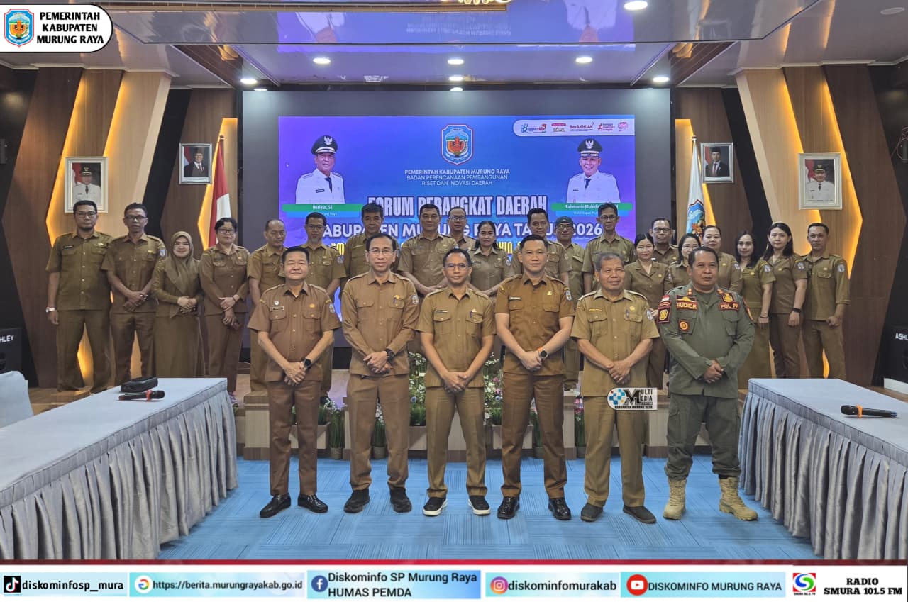 Forum Perangkat Daerah Kabupaten Murung Raya Bahas Penajaman Target Program