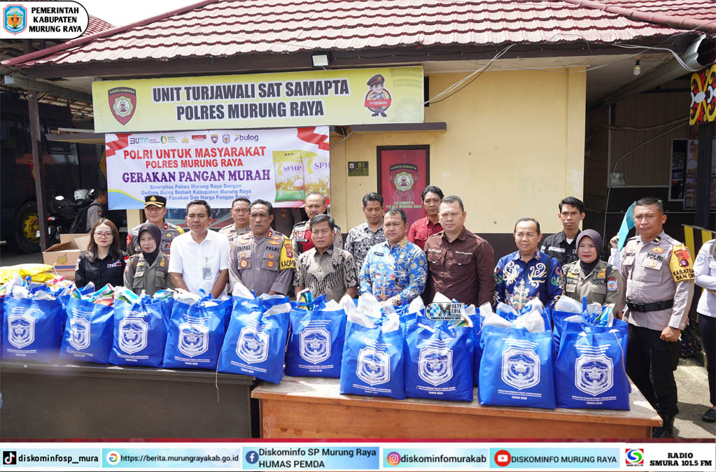 Gerakan Pangan Murah Polri, Bantu Stabilkan Harga Beras