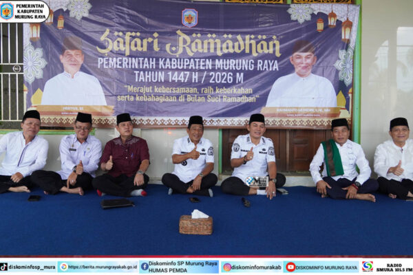 Pemkab Mura Gelar Safari Ramadan di Kecamatan Tanah Siang Selatan