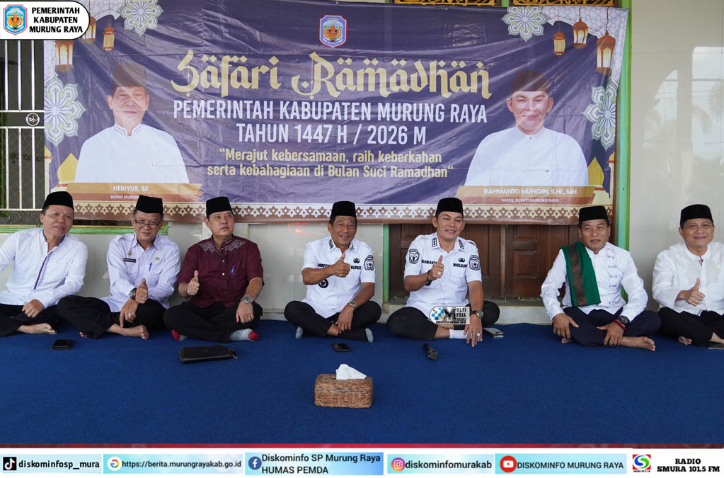 Pemkab Mura Gelar Safari Ramadan di Kecamatan Tanah Siang Selatan