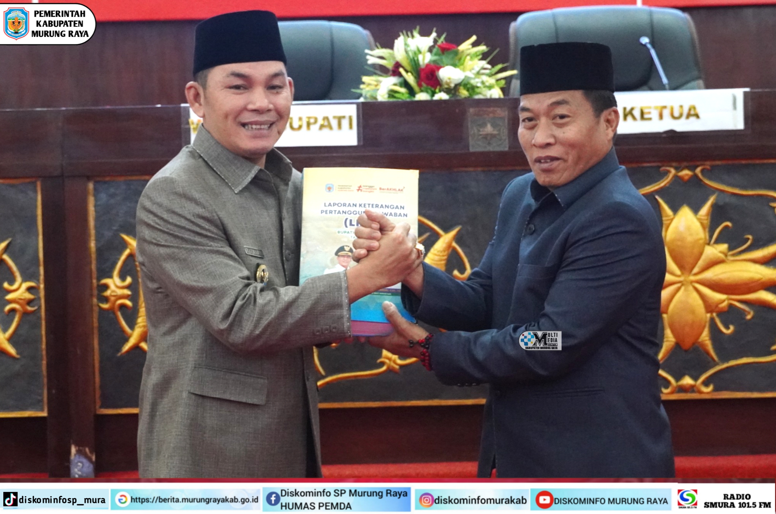 Pemkab Mura Sampaikan LKPJ Tahun Anggaran 2025