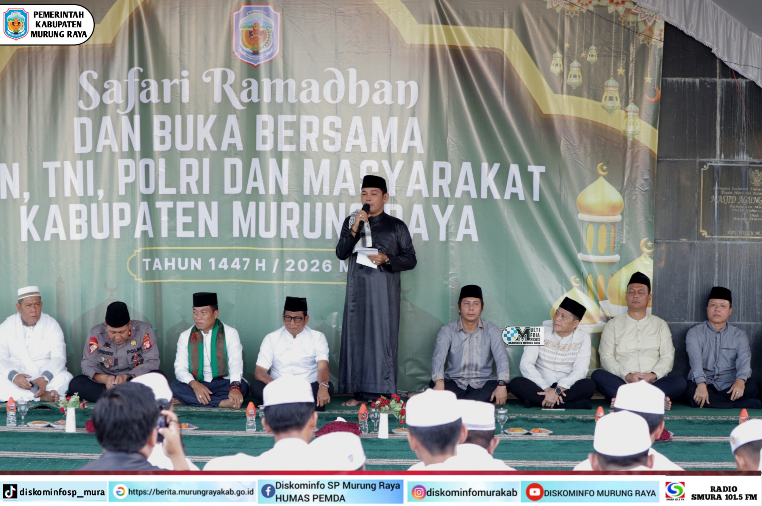 Safari Ramadan dan Buka Puasa Bersama ASN, TNI, POLRI dan Masyarakat Murung Raya