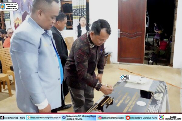 Asisten III Setda Kab. Mura Hadiri Peresmian Gereja GPSDI Penda Siron