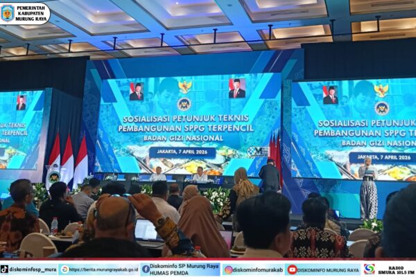 Asisten III Setda Mura Ikuti Sosialisasi Juknis Pembangunan SPPG Terpencil