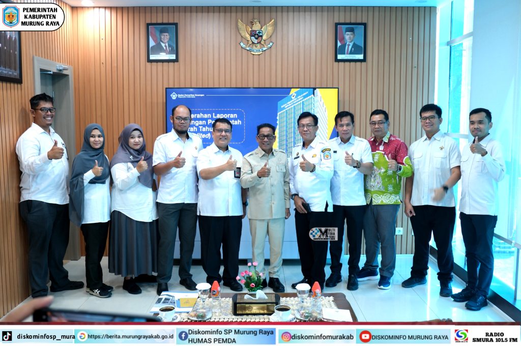 Bupati Mura Serahkan LKPD Unaudited TA 2025 ke BPK RI