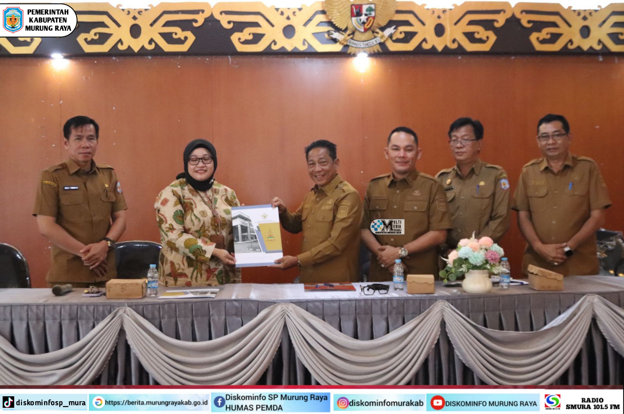 Pemkab Mura Terima Kunjungan Tim BPK RI
