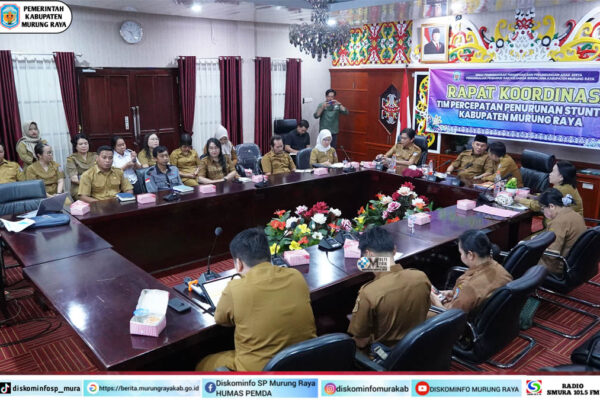 Wabup Mura Buka Rakor Stunting, Tekankan Intervensi Tepat Sasaran