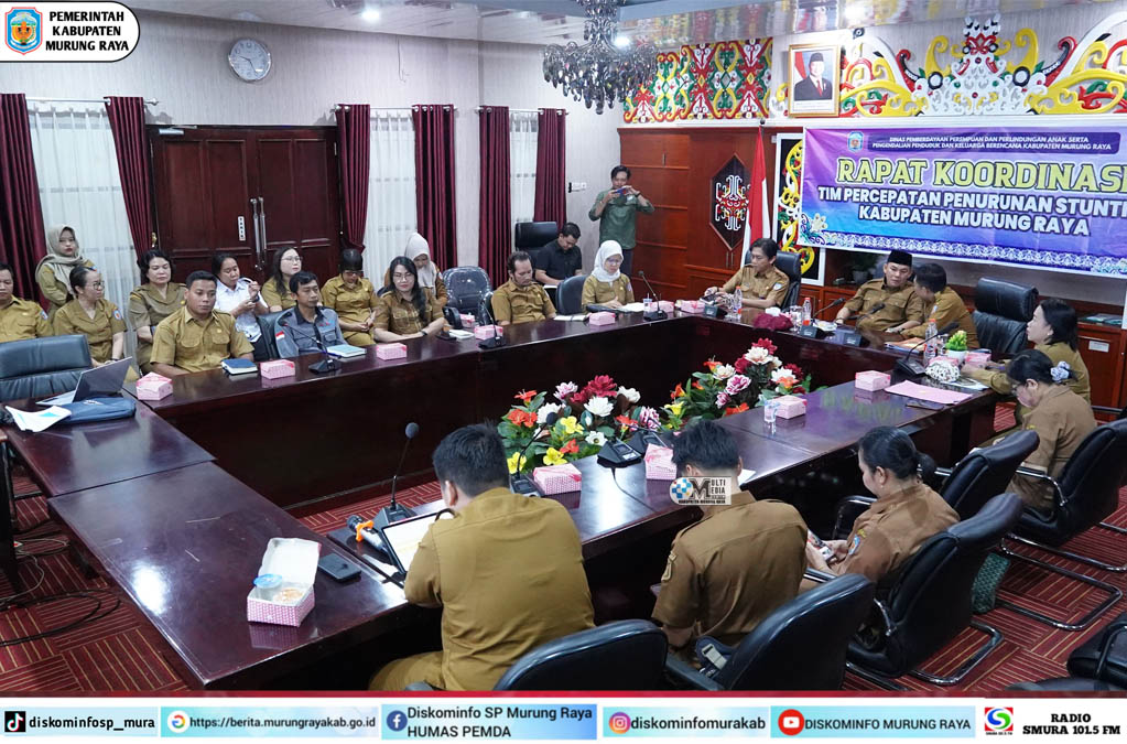 Wabup Mura Buka Rakor Stunting, Tekankan Intervensi Tepat Sasaran