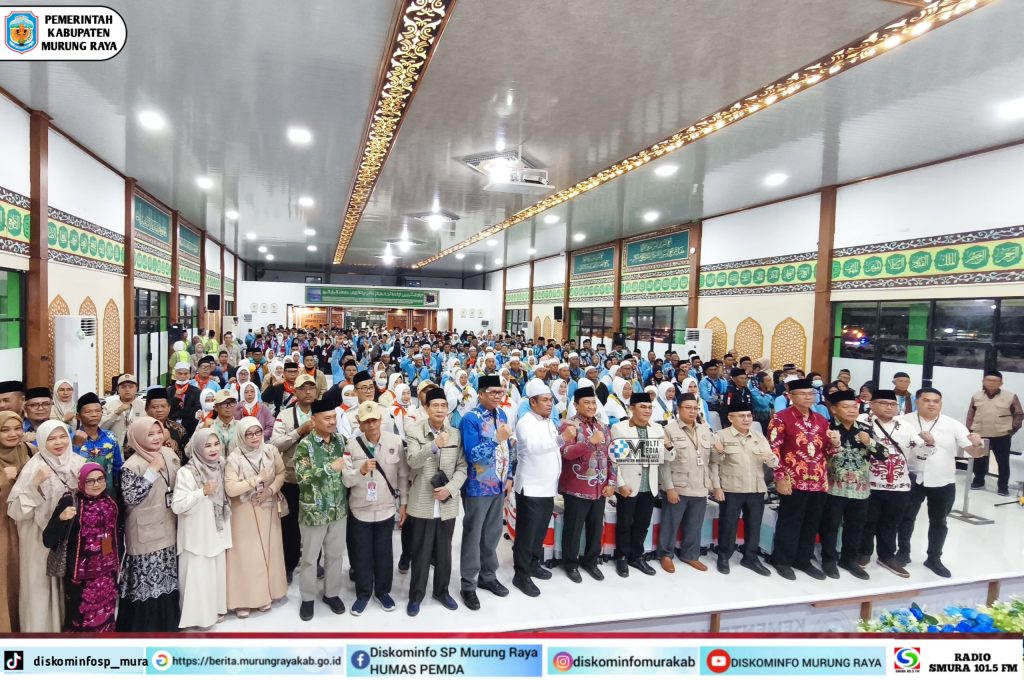 Wabup Mura Hadiri Pelepasan Keberangkatan Jemaah Calon Haji Kalteng