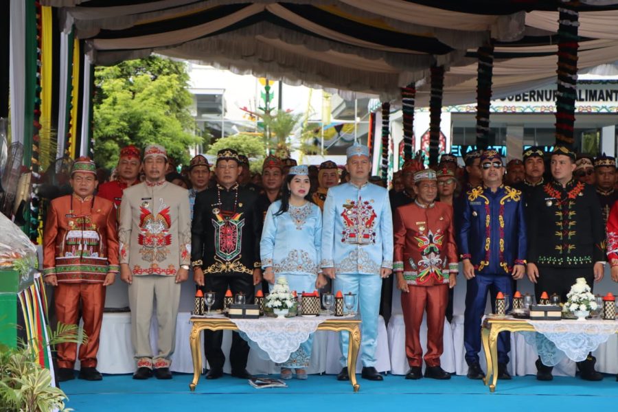 Bupati Hadiri Upacara Peringatan Hari Jadi Ke-69 Provinsi Kalimantan Tengah