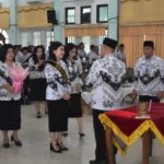 Mimie Mariatie Jaya S. Monong Resmi Dilantik Jadi Ibunda Guru Kabupaten Gunung Mas