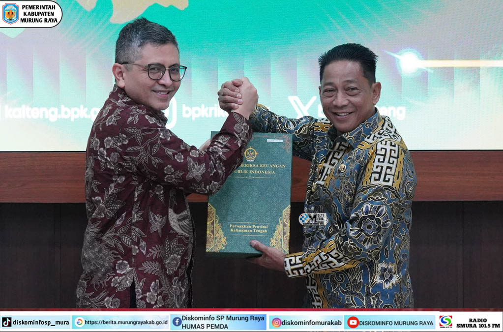Murung Raya Kembali Raih Opini WTP Atas LKPD 2025