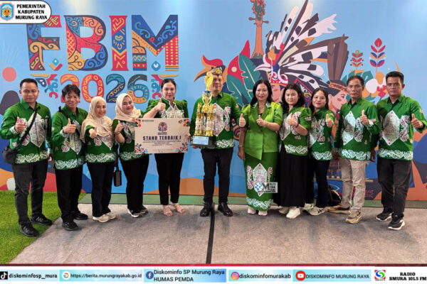 Murung Raya Raih Juara I Stand Terbaik Kalteng Expo 2026
